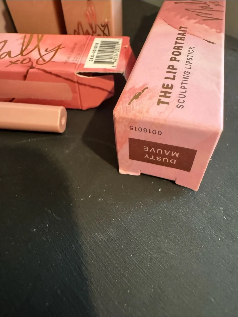 Mally Beauty Pink Nude Lipstick, Lip Liner Duo and Cheek Stick